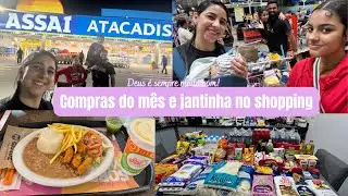 Compras do mês no atacadista| Jantamos no shopping| Mostrei o valor total| Missão Virtuosa 
