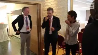 Olaf Lies w&uuml;rdigt Arbeit von Meyer Technik in Ganderkesee