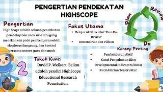 Pendekatan Bank Street dan HighScope dalam Kurikulum PAUD
