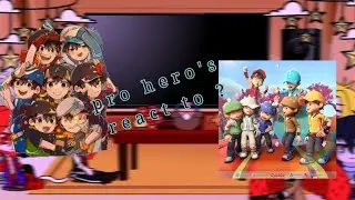 🌺🌷 pro hero's react to ?🦸👼🌹