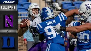 Northwestern vs. Duke Full Game | 2021 ACC Football