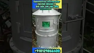 Commercial Incinerator Commissioned For An Event Management Company @ Akamala | Incinerator Kerala