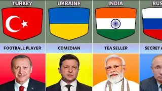 World Leaders😱Real Jobs Before Power From Different Countries | Comparison video