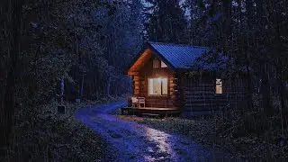 Ultimate Sleep ASMR | Rain Hitting Cabin Roof & Gentle Thunder 🌧️🌩️