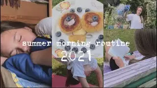 МОЕ ЛЕТНЕЕ УТРО/morning routine 2021