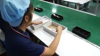 Customized watch packaging box secondary packaging production line