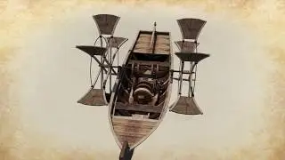 Blade boat - Leonardo da Vinci