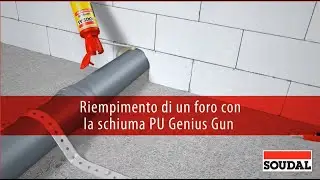 Come si usa la schiuma poliuretanica per riempimento muri