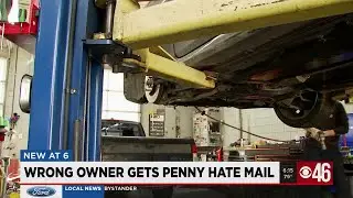 Wrong business owner receives penny hate mail