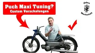 Mofa Tuning 2.0: Unsere individuelle Metallverkleidung f&uuml;rs Puch Maxi