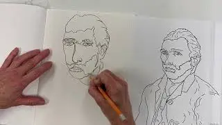 One Line drawing- One continuous line