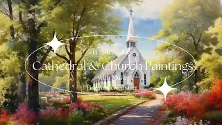 Cathedral & Church Art TV Screensaver Wallpaper with over 1 Hour Loop with Soothing Music