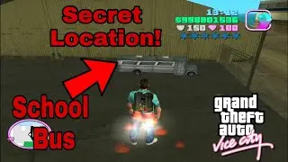 Secret school bus location in gta vice city.