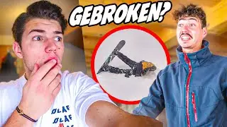 NIEK IS KEIHARD GEVALLEN & KAN NIET MEER LOPEN!
