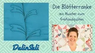 Die Blaetterranke - ein Muster zum Freihandquilten