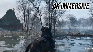 The Witcher 3 - New Simple Realistic Reshade - Raytracing - 4K No Hud Gameplay