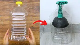 How to SPRUCE UP your home using plastic bottles and jugs 🙌🏻