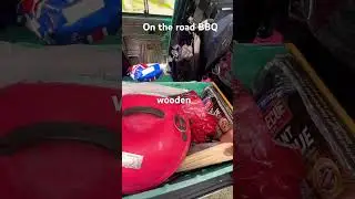 Organising the Van | On the Road bbq tray | #van #driving #camping #campinglife