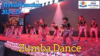 zumba Dance | Kids Dance | Annual Function 2024-25 | Dr Abhay | Aims Inter College Gonda
