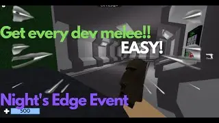 HOW TO GET EVERY DEV MELEE in the NEW Arsenal Night's Edge Event [Maze Guide]