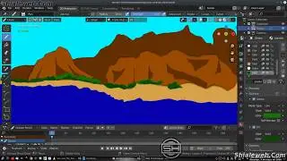 Blender Caricatura Anime 2D tutorial curso bien explicado en linux fedora 32 animacion cartoon