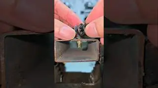 Quick demo: drill adapter installs rivet nuts fast & easy #ToolHack #DIY #toolhack
