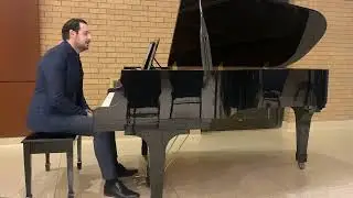 Composer Margin Alexander performed an original piece inspired by my visual art work!