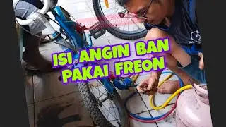 Ban bisa di isi pakai freon dlm kondisi darurat tp freon AC tidak boleh bercampur angin