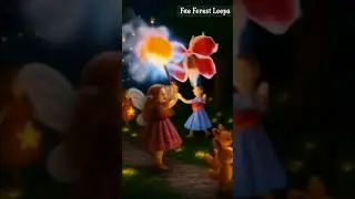 🌌✨ Starlight Firefly Parade | Enchanted Night in the Forest 🌟