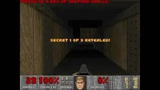 Doom SIGIL level E5M5, Abaddon's Void: Official Secrets