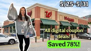 Walgreens Haul- Easy Spend $40 Get $10 WC Deal | Digital Couponing for Beginners 5/25-5/31