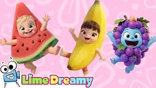 🔴 LIVE NOW: Fruit Song & Best Baby Songs 🍎🎶 | Non-stop Nursery Rhymes | Lime Dreamy