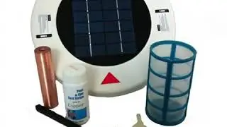 Solar Poolreiniger/ Poolroboter/ Ionisator