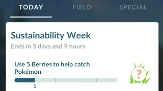Sustainability Week!! Sustainability Week Special Research in Pok&eacute;mon Go. How to complete. All tasks