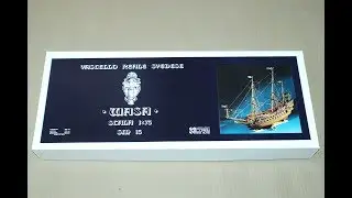 Corel Wasa Swedish Frigate 1628 64-GUN SHIP 1:75 Scale Wooden Model Ship Kit