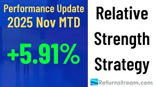 Relative Strength Strategy. Performance Update for Week Ending November 14th 2025