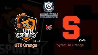 UTK Esports OW2 Collegiate Orange vs Syracuse!