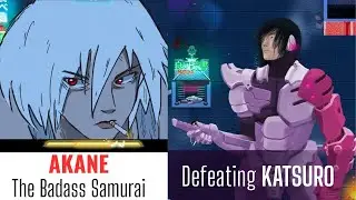 How to defeat the boss KATSURO in AKANE game - 60 fps