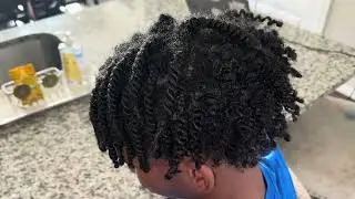 ASMR 4c hair TAKE DOWN and SCALP SCRATCHING! 