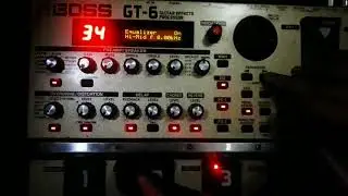 Setting efek boss gt6 ala cak denan new pallapa