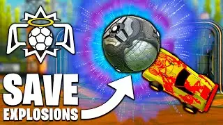 I added SAVE explosions to Rocket League