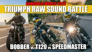 Der BESTE Triumph-Sound 2026?! 🔥 Bonneville Modelle im DIREKTEN Sound-Vergleich