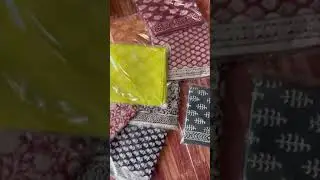 Cotton dress material with Cotton mulmul dupatta *Code CA #Cotton #dressmaterial #muldupatta