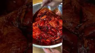 CHAR SUI chicken #shorts #chicken #charsui #asmr
