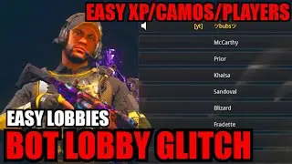 *NEW* MW2 BOT LOBBY GLITCH! EASY XP/CAMOS! GET BOT LOBBIES ONLINE NOW! MW2 GLITCHES!