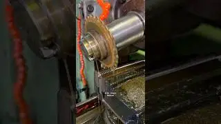 1.5 Mod&uuml;l kremayer dişli imalatı ⚙️🎬 #kremayer #freze #imalat