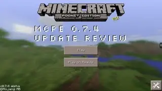 Обзор обновления Minecraft Pocket Edition 0.7.4 (Обновление Realms) iOS Android Kindle Fire