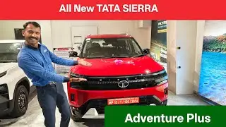 TATA #SIERRA♥️ #adventure Plus modal all details#5StarSafety#VocalForLocal#SafeCarsIndia#OffRoading 