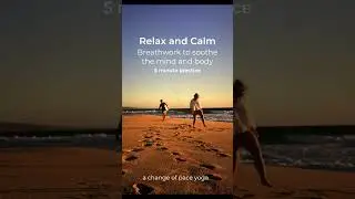 Breathing practice to calm and relax the body and mind #yoga #relaxing #calm #meditation 