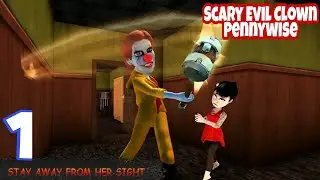 Scary Evil Clown Pennywise - Horror House Escape 🎯 Android iOS Gameplay